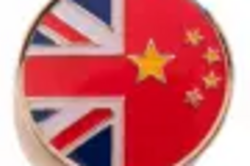 UK China badge
