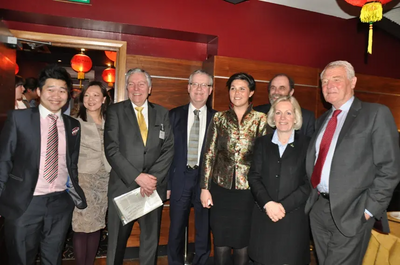 Dinner for Sarah Yong with Tim Clement-Jones, Paddy Ashdown, Tessa Munt and others 19 March 2014