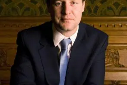 Nick Clegg portrait