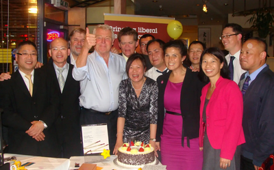 Chinese Liberal Democrats 6th b'day party