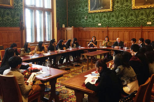 Chinese University of HK visit to Parliament