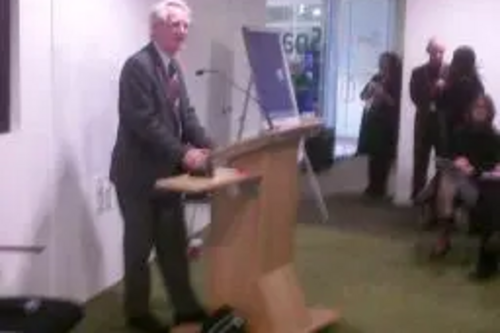 Andrew Stunell Communities Minister with Chinese community