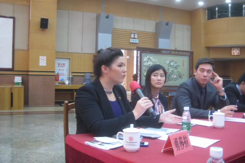 Sarah Yong at Overseas Chinese Affairs Office, Guangzhou