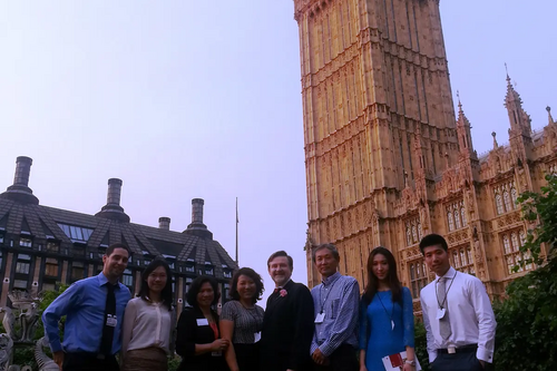 At APPG Chinese in Britain event 17 July 2013