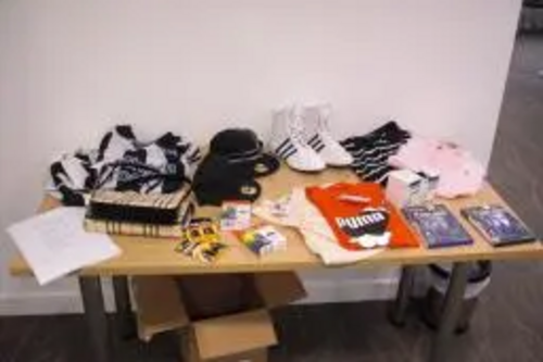 pirated goods