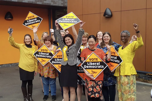 Winning team South Cambridgeshire Local Elections May 2018