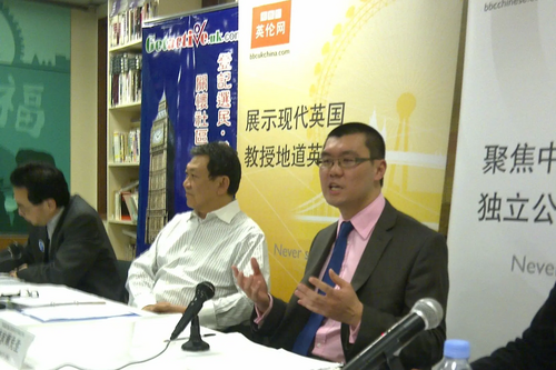 Philip Ling at hustings 9.4.12